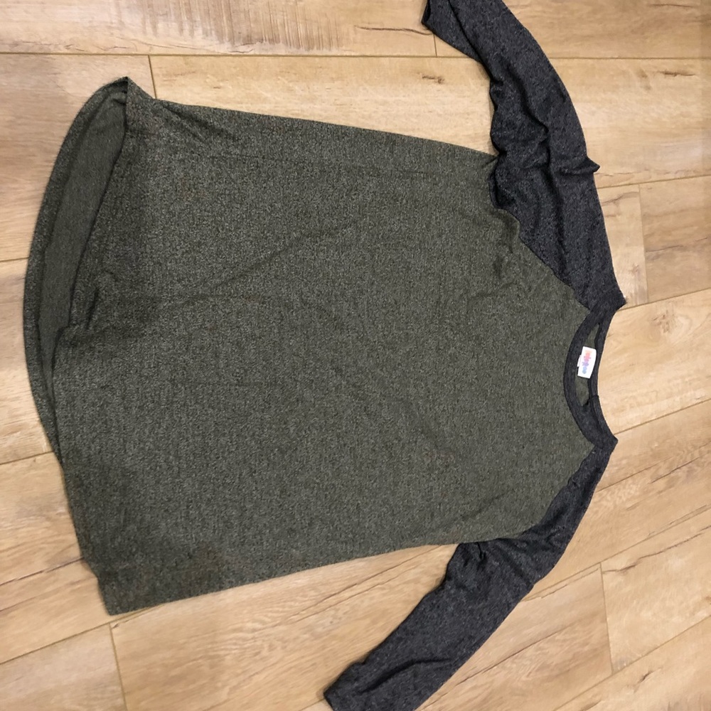 Worn once lularoe baseball t